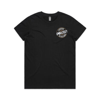 Womens T-Shirt - Black Thumbnail